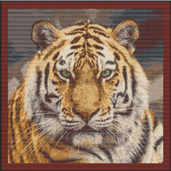 PANEL JACQUAR TIGRE 45x45cm