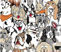 RETAL CRETONA PERROS