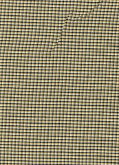 PATCH AMERICANO TRAMADO GRIS NEGRO Y OCRE