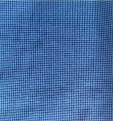 SEERSUCKER AZUL CUADRO MINI