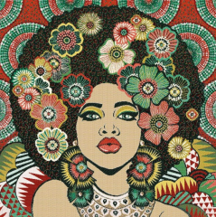PANEL JACQUARD DESTINY 45x45 cm