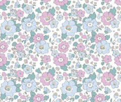 ESTAMPADO LIBERTY ROSA Y AZUL