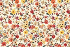 VIELLA ESTAMPADA FLORES COLORES