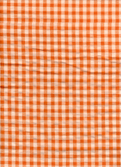 SEERSUCKER MELOCOTON CUADRO GRANDE