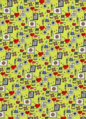 MOTIVOS MEDICOS FONDO PISTACHO