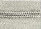 TROZO CREMALLERA GRIS CLARO #5 65cm