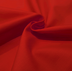 TROZO POPELIN P/A ROJO 72 a 77cm