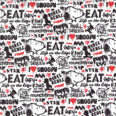 SNOOPY BLANCO Y NEGRO