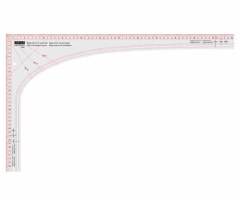 REGLA ESCUADRA 60 x 36 CM