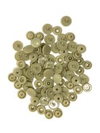 PACK SNAP BEIGE 20 UNIDADES