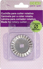 RECAMBIO CUCHILLA ZIG ZAG CUTTER 45MM 