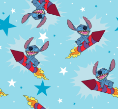 STITCH EN COHETE