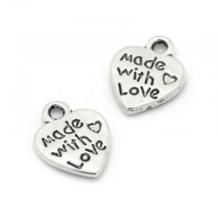 CHARM MADE WITH LOVE PLATA