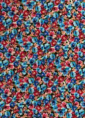 FLORES FUCSIA Y TURQUESA