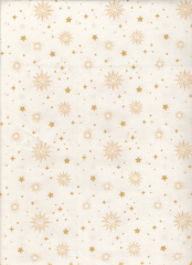 NAVIDAD FONDO CRUDO ESTRELLAS DORADAS