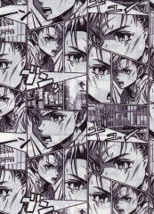 MANGA BLANCO Y NEGRO