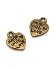 CHARM MADE WITH LOVE BRONCE