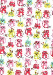 TROZO CRETONA GATOS 50cm