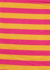 LONETA RAYAS NARANJA Y FUCSIA