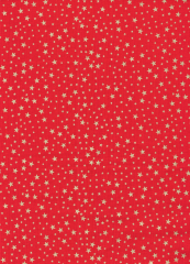 NAVIDAD ESTRELLA DORADA FONDO ROJO