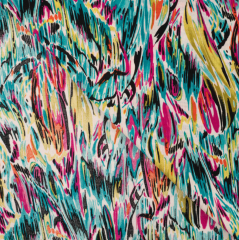 TROZO BAMBULA VISCOSA MULTICOLOR 160cm