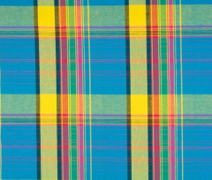 TROZO ALGODON CUADROS GRANDES 50cm