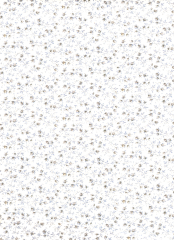 PATCH FLOR GRIS RAMA AZUL