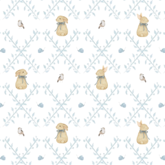 PIQUE CONEJOS EN ROMBOS