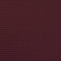 WAFFLE ALGODON BURDEOS