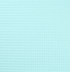 WAFFLE ALGODON VERDE AGUA