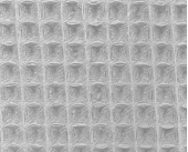 WAFFLE ALGODON GRIS MEDIO