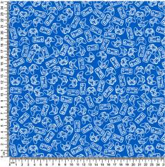 TROZO MANDOS VIDEOJUEGOS AZULON 50cm