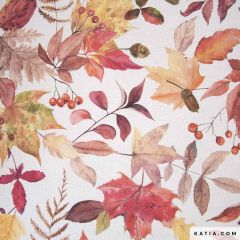 KATIA CANVAS RECYCLED AUTUMN FLOWERS