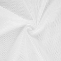 TUL DE ALGODON BLANCO ROTO