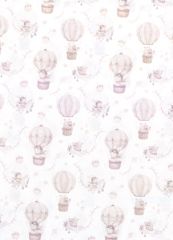 ANIMALES EN AVIONETA Y GLOBO BEIGE