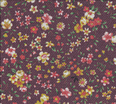 VIELLA FLORES FONDO GRANATE