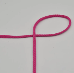 CORDON ALGODON 6MM FUCSIA
