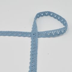 PUNTILLA ALGODON AZUL