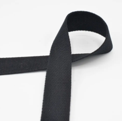 CINTA MOCHILA ALGODON 30MM NEGRA