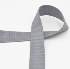 CINTA MOCHILA ALGODON 30MM GRIS